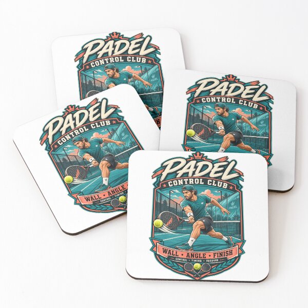 Item preview, Padel Control Club Wall Angle Finish designed and sold by Rhubarb Bridge Merch.