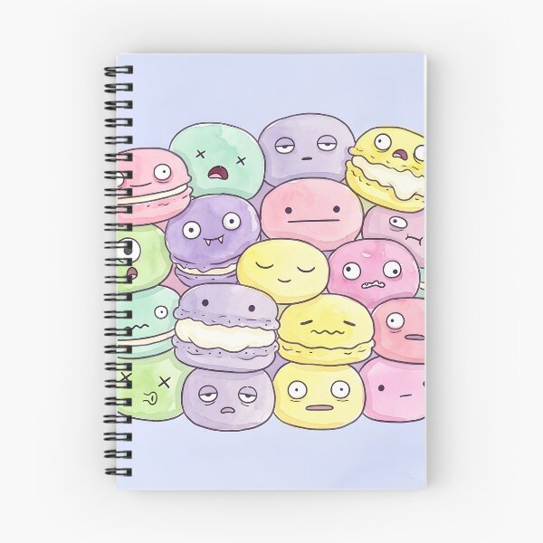 Item preview, Cute Pastel Macarons Pile Kawaii French Dessert designed and sold by DuckOddity.