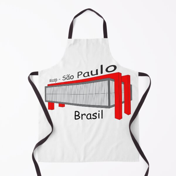 Item preview, Masp Sao Paulo Brasil - Modern Art Museum Red Architecture Landmark designed and sold by City Tour Collection.