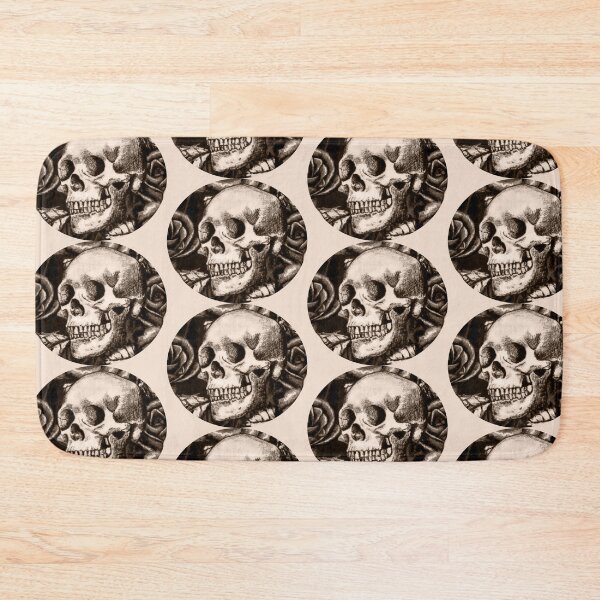 Item preview, Sepia Gothic Human Skull Illustration designed and sold by darksteel101.