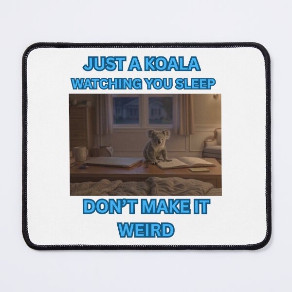 Item preview, just a monkey watching you sleep.... don't make it weird designed and sold by Goode-sense2025.