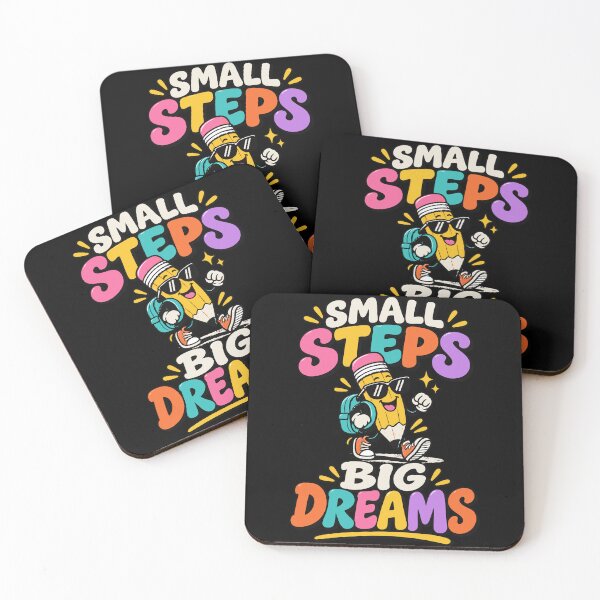 Item preview, Small Steps Big Dreams | Positive Back to School Design designed and sold by Sunday.Supply.