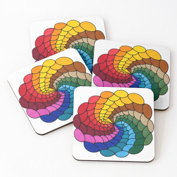 Item preview, Rainbow spiral designed and sold by Carol-arts-.