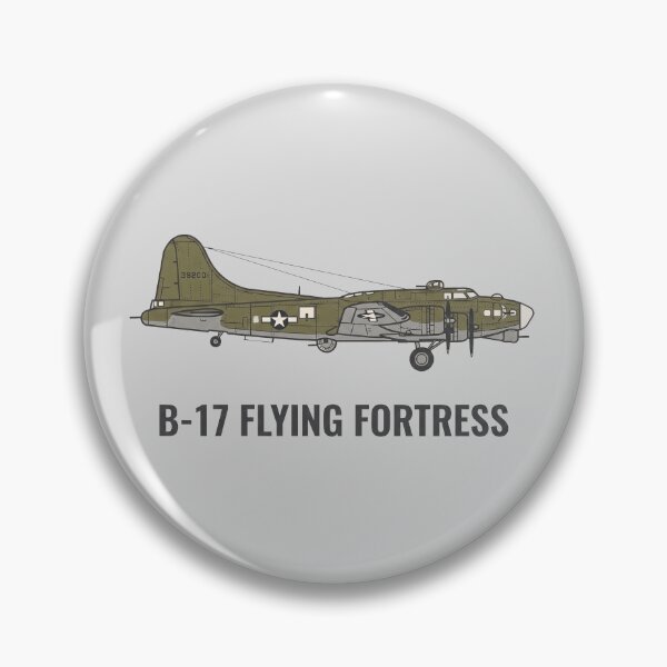 Item preview, B-17 Flying Fortress WW2 Aircraft Military Aviation Profile Art designed and sold by KiwiRider.