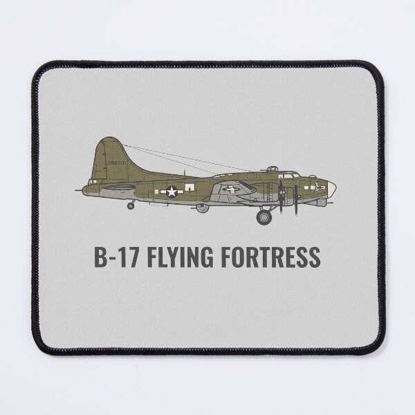Item preview, B-17 Flying Fortress WW2 Aircraft Military Aviation Profile Art designed and sold by KiwiRider.