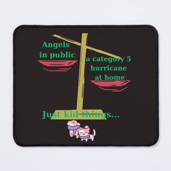 Item preview, Angels In Public Hurricane At Home Funny Sarcastic Mom Shirt designed and sold by MariaPCMaria.