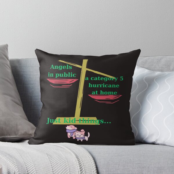 Item preview, Angels In Public Hurricane At Home Funny Sarcastic Mom Shirt designed and sold by MariaPCMaria.