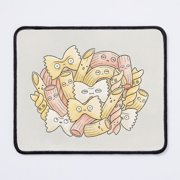 Item preview, Cute Short Pasta Shapes Kawaii Italian Food designed and sold by DuckOddity.