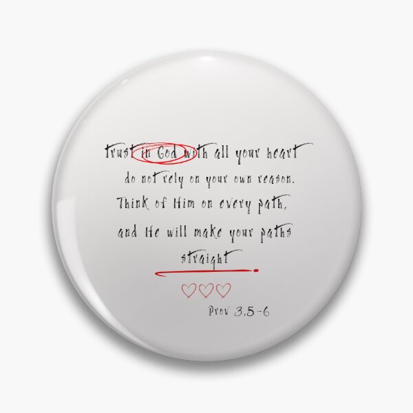 Item preview, Trust in the Lord - Christian T-Shirt with Bible Verse designed and sold by I'm Magdalena .