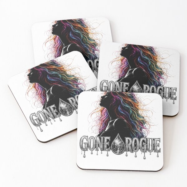 Item preview, Gone Rogue- Vibrant Silhouette  designed and sold by LC&LCPlatform.