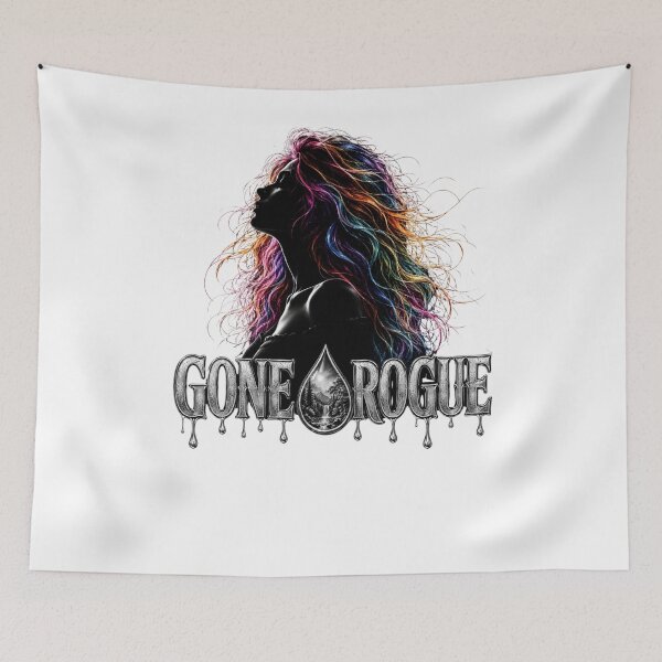 Item preview, Gone Rogue- Vibrant Silhouette  designed and sold by LC&LCPlatform.