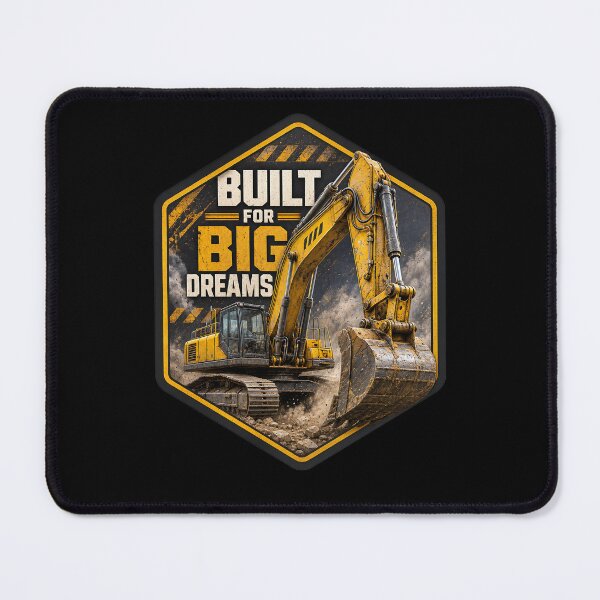Item preview, Built for Big Dreams designed and sold by FreshPixelArt.