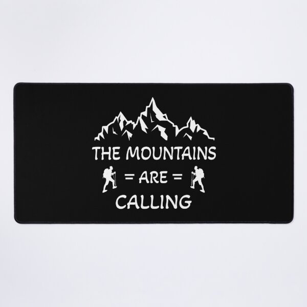 Item preview, The Mountains Are Calling Hiker Design designed and sold by GetGoodFit.