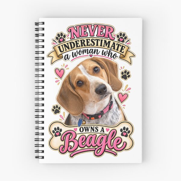 Item preview, Never Underestimate a Woman Who Owns a Beagle  designed and sold by CIW78.