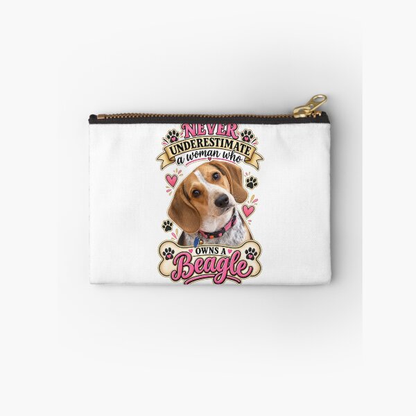 Item preview, Never Underestimate a Woman Who Owns a Beagle  designed and sold by CIW78.