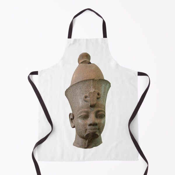 Item preview, Granite head of an ancient egyptian pharaoh designed and sold by stevepaint.