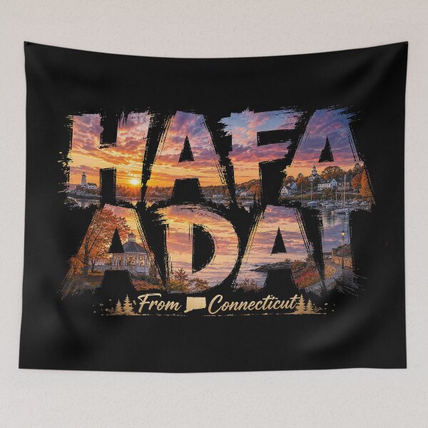 Item preview, Håfa Adai from Connecticut: New England Coastal Sunset Spirit designed and sold by BlissBlvdShop.