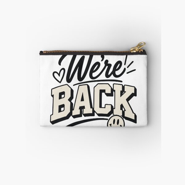 Item preview, We’re Back | Retro Back to School Varsity Design designed and sold by Sunday.Supply.