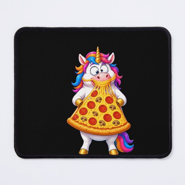 Item preview, Unicorn Pizza Cheese Pull Funny Cartoon Design designed and sold by BoyleDesignShop.