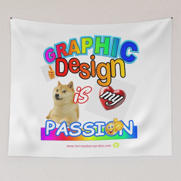 Item preview, Graphic Design is my passion designed and sold by LOR.
