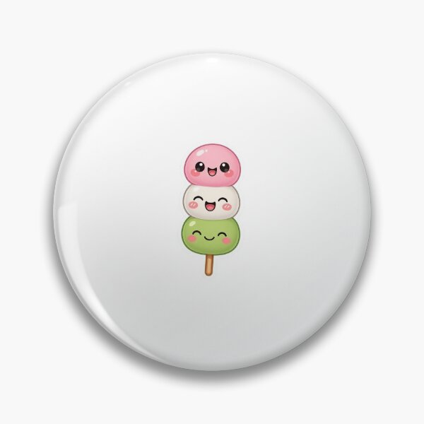 Item preview, Kawaii Dango Trio Cute Japanese Dessert Sticker designed and sold by BeYourself321.