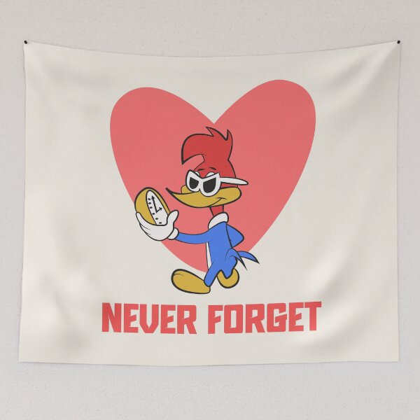 Item preview, Never Forget Nostalgic Classic Cartoon Illustration designed and sold by beboplab.