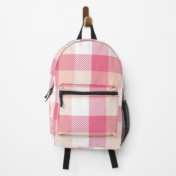 Item preview, Pink and Cream Plaid Seamless Pattern designed and sold by BigDigital.