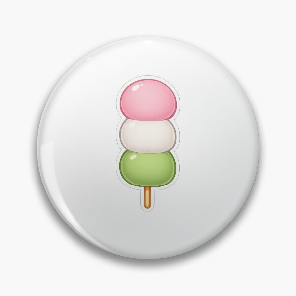 Item preview, Japanese Dango Dessert Aesthetic Sticker designed and sold by BeYourself321.