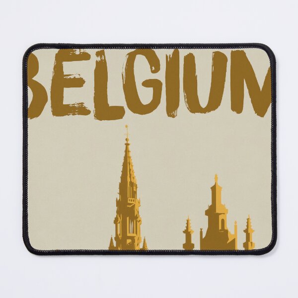Item preview, Belgium Brussels Skyline, Vintage Grand Place Wall Art designed and sold by MarkedArtPrints.