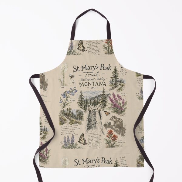 Item preview, St Mary's Peak Trail - Bitterroot Valley - Montana designed and sold by sabrinart42.