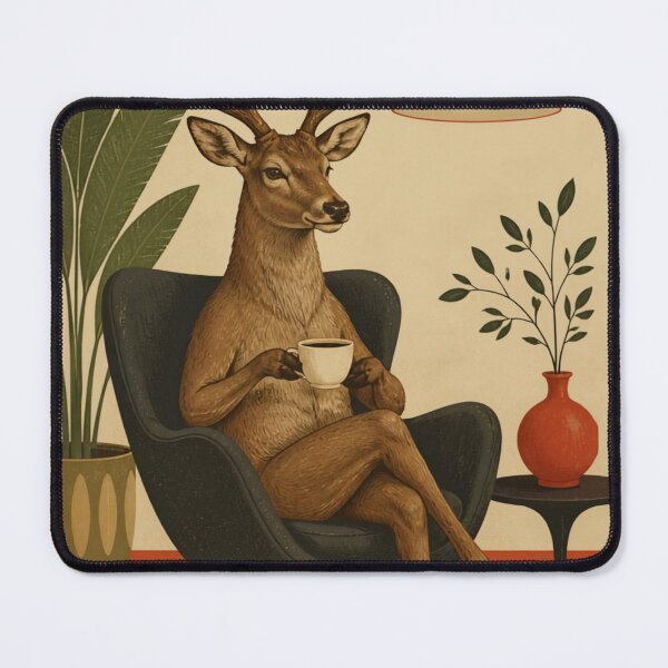 Item preview, Mid-Century Animal Art – Vintage Bauhaus Inspired Illustration designed and sold by Rooted & Co.