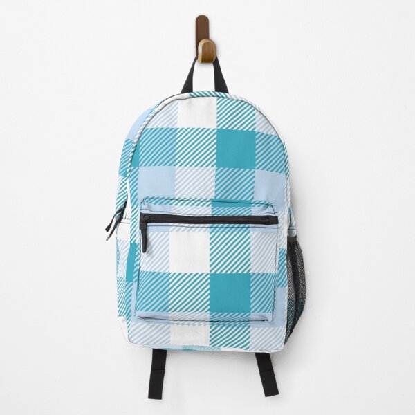 Item preview, turquoiseand Cream Plaid Seamless Pattern designed and sold by BigDigital.
