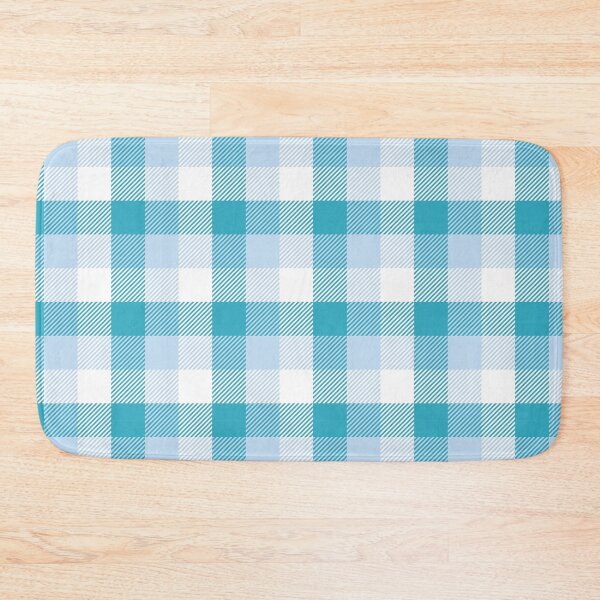 Item preview, turquoiseand Cream Plaid Seamless Pattern designed and sold by BigDigital.