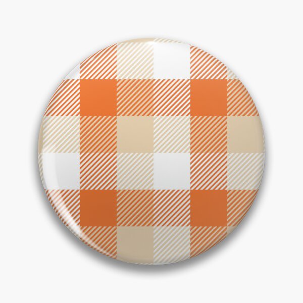 Item preview, Orange and Cream Plaid Seamless Pattern designed and sold by BigDigital.