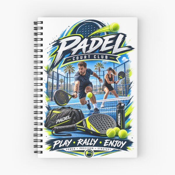 Item preview, Padel Court Club Play Rally Enjoy designed and sold by Rhubarb Bridge Merch.