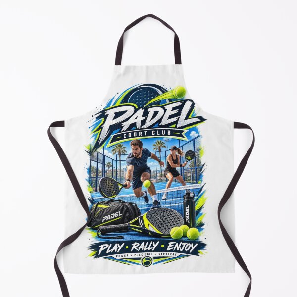 Item preview, Padel Court Club Play Rally Enjoy designed and sold by Rhubarb Bridge Merch.