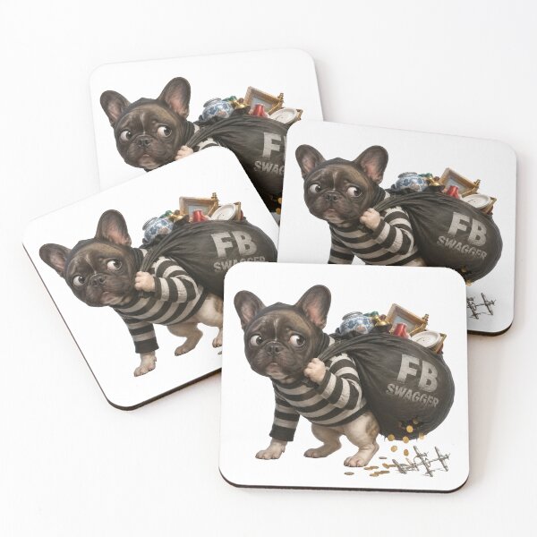 Item preview, French Bulldog, ‘Cat-burglar’  designed and sold by SmARTNiki.