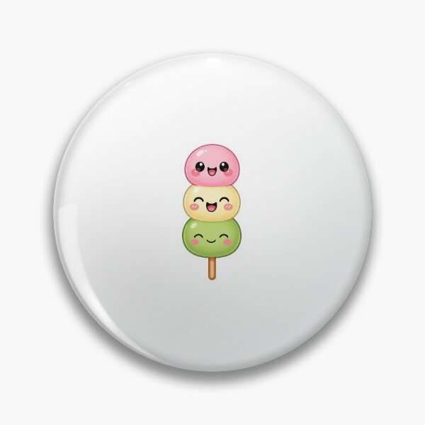 Item preview, Yellow & Pink Japanese Dango Dessert Sticker designed and sold by BeYourself321.