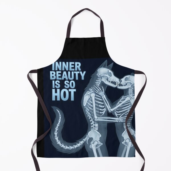 Item preview, Inner Beauty Is So Hot | X-Ray Furry Skeleton Couple designed and sold by Trevor Cutler.