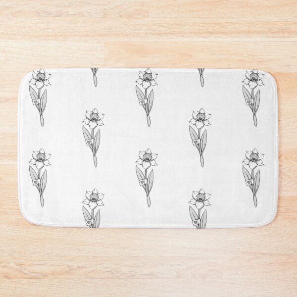 Item preview, Cute Daffodil With Heart Label designed and sold by amidst-no-whale.