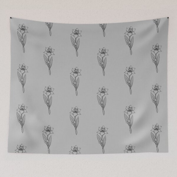 Item preview, Cute Daffodil With Heart Label designed and sold by amidst-no-whale.