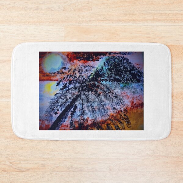 Item preview, Sunset Glow over Tropical Tree designed and sold by Aquamarineelle.