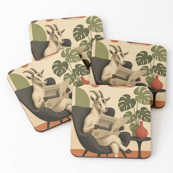 Item preview, Mid-Century Animal Art – Vintage Bauhaus Inspired Illustration designed and sold by Rooted & Co.