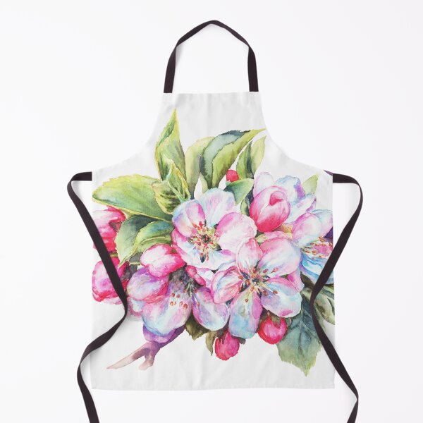 Item preview, Realistic Spring Blossom Watercolor Apple Cherry Blossom Branch designed and sold by art-tee-ua.