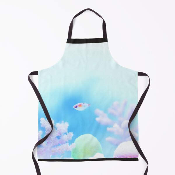 Item preview, Pastel Underwater Dream with Tiny Tropical Fish designed and sold by NarjaShop.