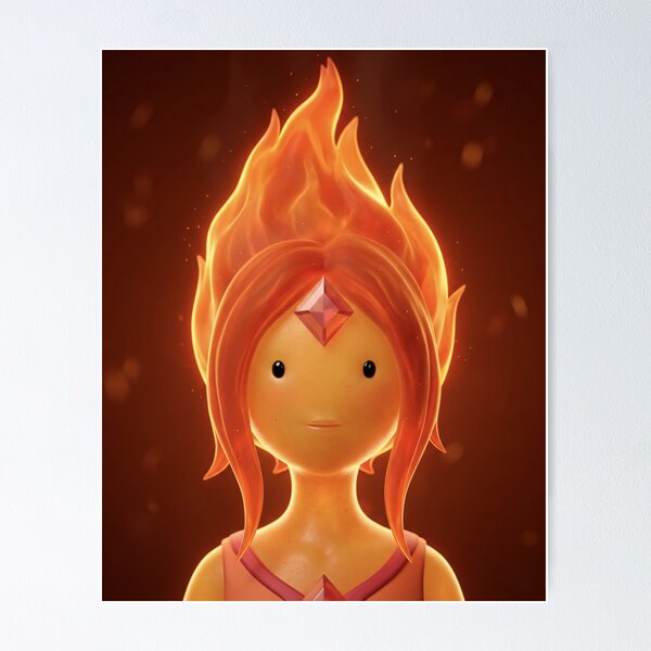 Item preview, Flame Princess Adventure Time designed and sold by real.characters.ai.