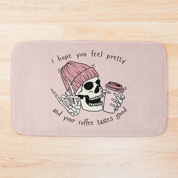 Item preview, Coffee Lover Cute Skull Art designed and sold by MiaBellaGirl.