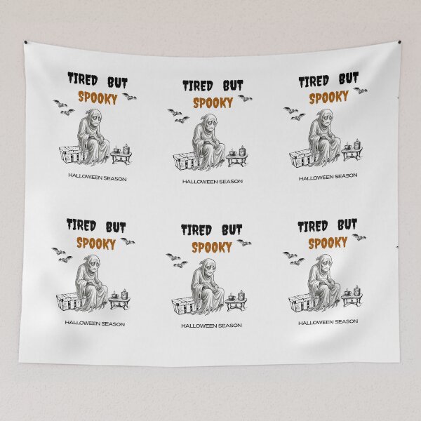 Item preview, Tired But Spooky Ghost Halloween designed and sold by Umbrella urban.