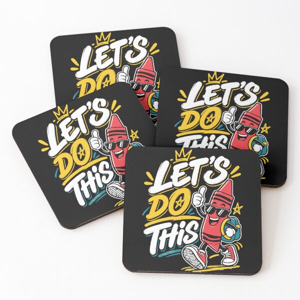 Item preview, Let’s Do This | Funny Retro Back to School Crayon designed and sold by Sunday.Supply.