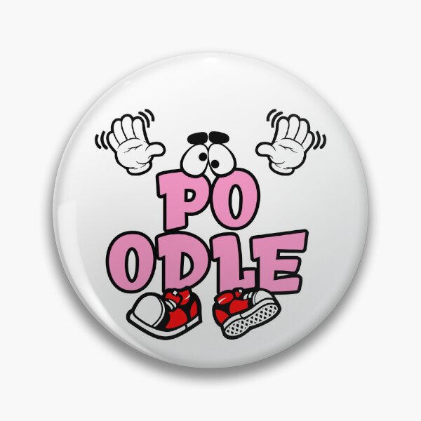 Item preview, POODLE - PETS Words Character Bold Retro designed and sold by NFTWords.